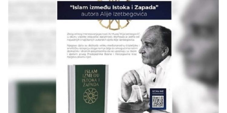 Muzej “Alija Izetbegović“ štampao djelo “Islam između Istoka i Zapada“