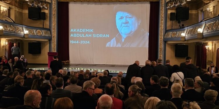 Komemoracija i dženaza velikanu bh. književnosti i filma Abdulahu Sidranu