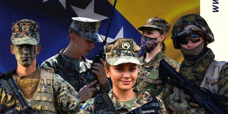 Raspisan konkurs za prijem 400 novih vojnika u Oružane snage Bosne i Hercegovine