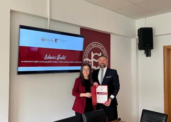 Admira Hodiฤ iz Stoca dobitnica je Dekanove nagrade