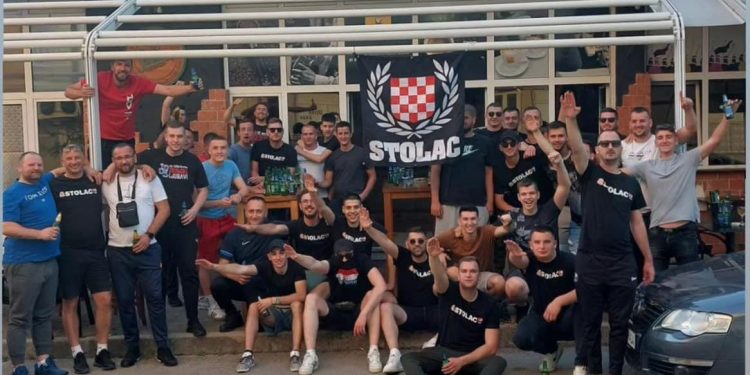 Nacistički pozdravi u Stocu