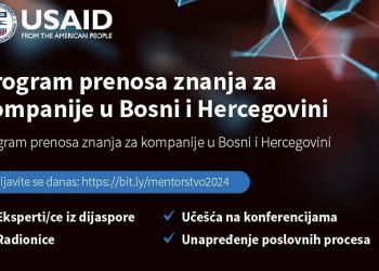 Otvoren poziv: USAID pomaže kompanijama u prenosu znanja i dobrih praksi