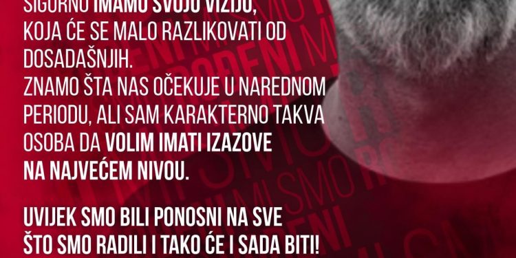 Čestitka Fudbalskog kluba Velež Sergeju Barbarezu novom selektoru reprezentacije BiH