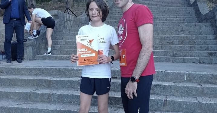 Mustafa Zilić uzeo učešće u utrci Velike stepenice RUN i osvojio 1. mjesto u juniorskoj kategoriji