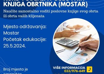 Kurs vodjenja poslovnih knjiga obrtnika – Mostar