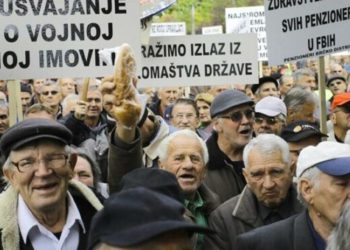 Penzioneri u FBiH najavljuju proteste ukoliko ne dođe do povećanja penzija