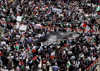 Palestinci šetnjom na okupiranoj Zapadnoj obali obilježili 76. godišnjicu Nakbe