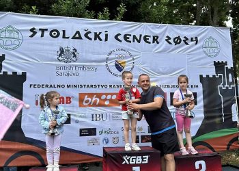 Stolački cener: Rezultati 3. KIDS RUN STOLAC – djevojčice