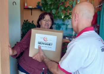 Iz Merhameta RO Mostar posjetili Stolac i uručili prehrambeno- higijenske pakete