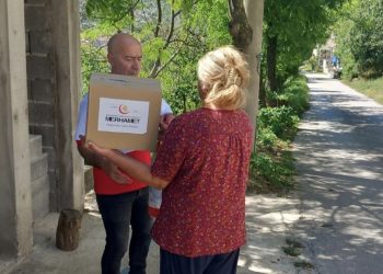 Merhamet Mostar podijelio 435 paketa pomoći