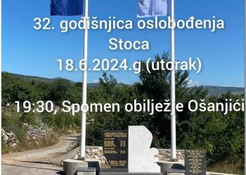 Danas se u Stocu, Ošanjićima obilježava 32. godišnjica oslobođenja Stoca