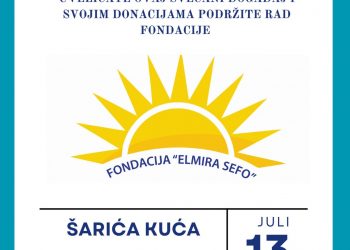 Fondacija “Elmira Sefo” obilježava godišnjicu osnivanja