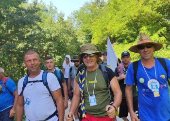 Članovi UG Bregava – 42. Brdska brigada učesnici MARŠA MIRA SREBRENICA 2024. godine