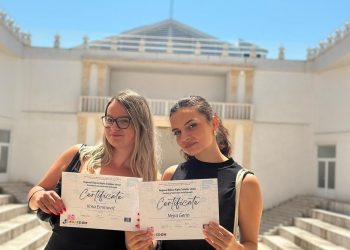 Regionalna škola za ljudska prava: Pravni fakultet Mostar UNMO predstavljale studentice III godine, naše Stočanke, Ilma Eminović i Nejra Gerin
