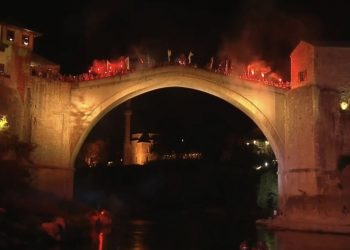Nastupom Hari Mata Harija obilježena 20. godišnjica završetka obnove Starog mosta u Mostaru