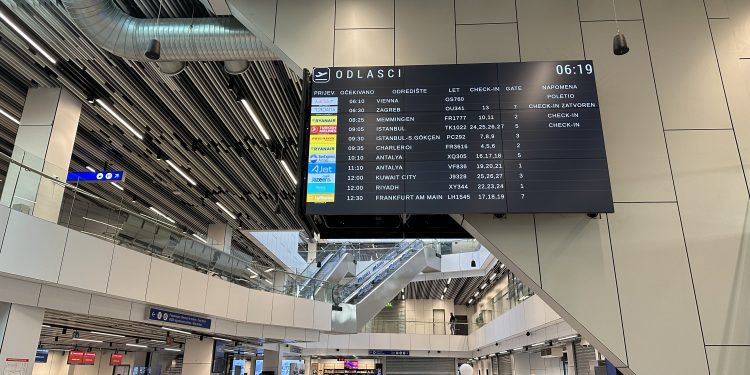 Aerodrom u Sarajevu u četvrtak opslužio svog milionitog putnika, ostvaren značajan rast