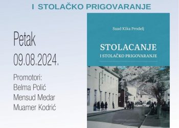 Promocija knjige “ STOLACANJE I STOLAČKO PRIGOVARANJE” autora Suada Kike Prndelja
