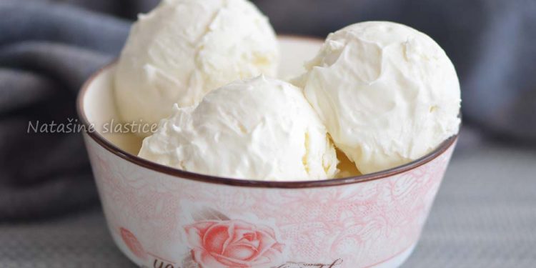 ODLIČAN SLADOLED BEZ JAJA OD SAMO 3 SASTOJKA