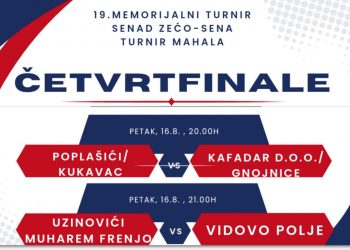 19. Memorijalni turnir “Senad Zećo Sena”- Stolačko ljeto 2024.