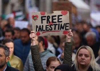 Švedska: Protest podrške Palestini ispred ambasade Izraela u Stockholmu