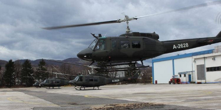Srušio se helikopter Oružanih snaga BiH u Jablaničko jezero