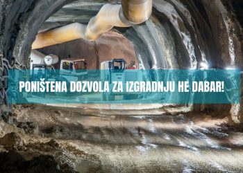 Poništeno odobrenje za izgradnju hidroelektrane Dabar