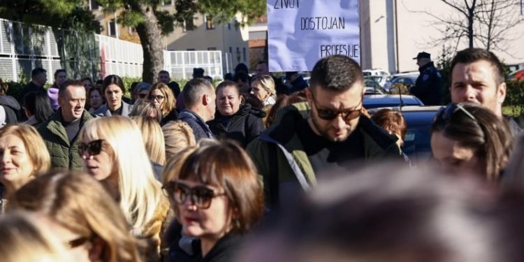 Koordinacijski Odbor sindikata HNK se priključuje protestu na Kantarevcu
