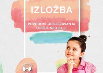 Mali slikari u mostarskom Centru za kulturu- mentorica Adisa Hodžić Bostandžić