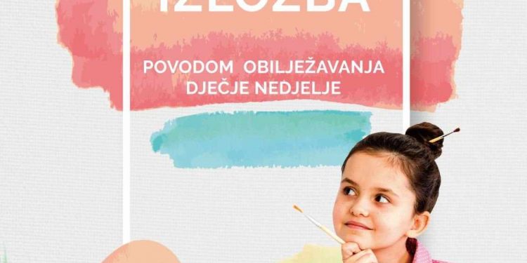 Mali slikari u mostarskom Centru za kulturu- mentorica Adisa Hodžić Bostandžić