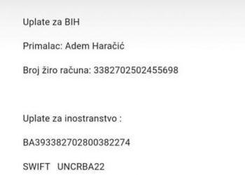 Otvoren apel za pomoć našoj Stočanki Lamiji Haračić Maslo