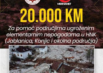 Univerzitet “Džemal Bijedić” u Mostaru donirao 20.000 KM za pomoć ugroženim područjima