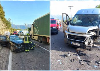 TEŽAK UDES U SALAKOVCU: SAOBRAĆAJ POTPUNO OBUSTAVLJEN, VIŠE POVRIJEĐENIH OSOBA