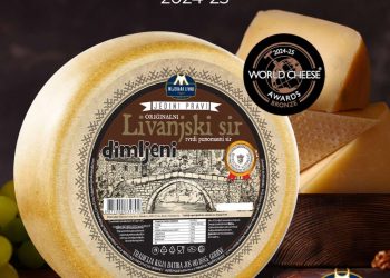 VELIKI USPJEH MLJEKARE LIVNO NA WORLD CHEESE AWARDSU