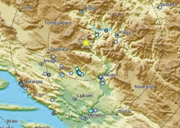 Zemljotres pogodio BiH: Epicentar kod Konjica, osjetio se u Jablanici, Mostaru, Širokom Brijegu…