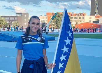 Mostarka Emina Đulić u juniorskoj atletskoj reprezentaciji BiH