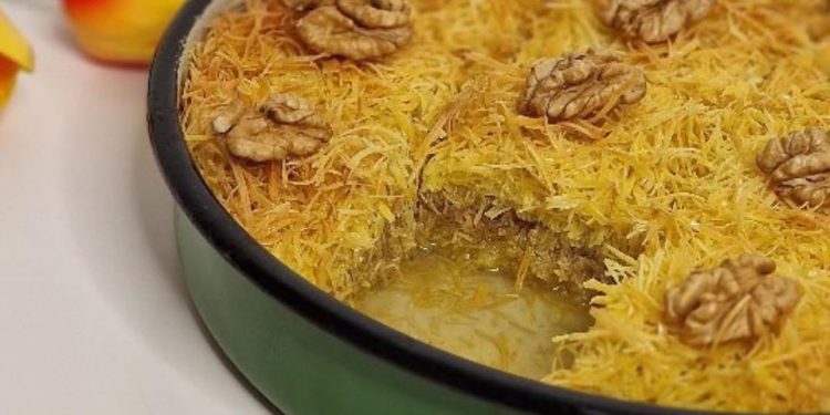Kadaif s orasima i tahan halvom, spoj tradicije i savršenog okusa