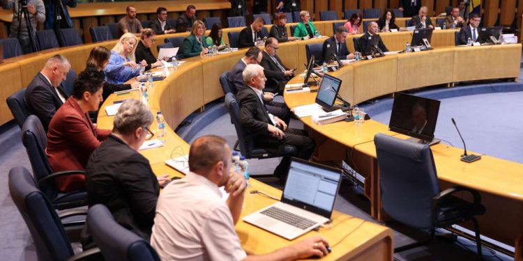 Prekinuta sjednica Doma naroda PSBiH