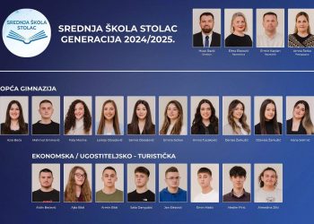 Maturanti JU Srednja škola Stolac- Generacija 2024/2025