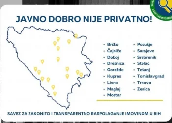 Državna imovina nije privatni interes, danas se održava veliki protest ispred OHR-a