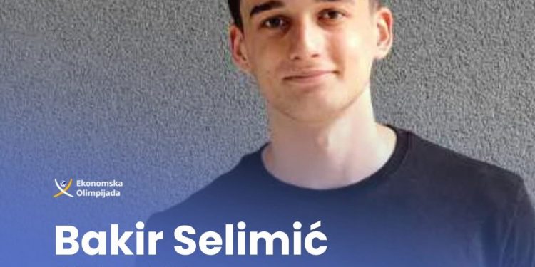 Mladi ekonomski umovi BiH u finalu Ekonomske olimpijade 2025: Stočanin Bakir Selimić jedan od finalista