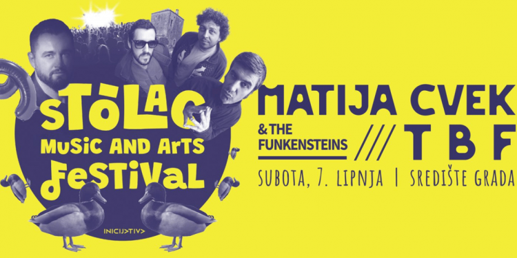 Muzički spektakl ljeta u Stocu: Matija Cvek & The Funkensteins i TBF na SMART Festu!