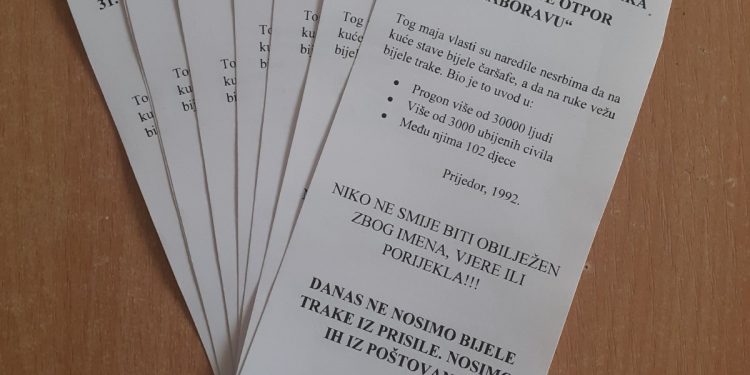 Obilježavanje Dana bijelih traka u Stocu