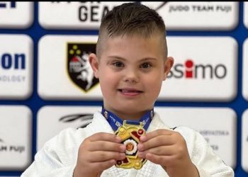 Josip Marić, dječak s Down sindromom iz Mostara, osvojio bronzanu medalju na Evropskom Get Together turniru u džudu