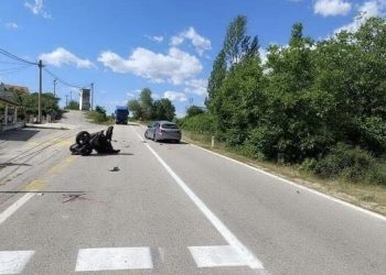 Saobraćajna nesreća na Rotimlji: Otežano odvijanje saobraćaja
