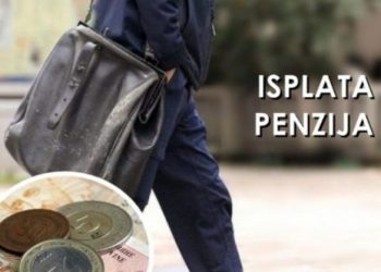 Danas isplata penzija za maj