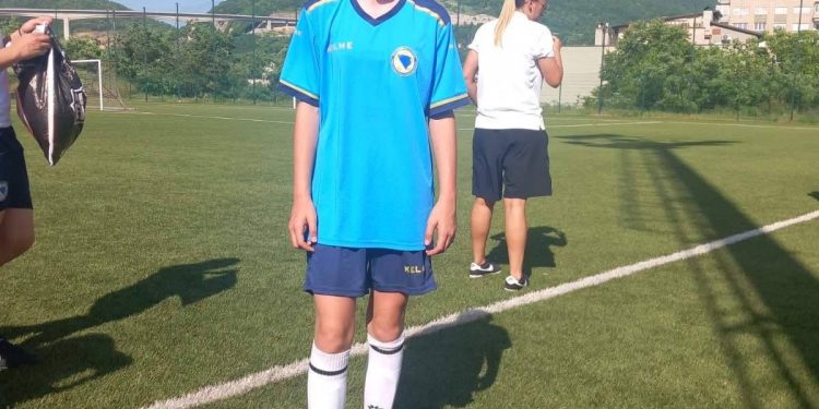 Prvi nastup za Niku iz Stoca u dresu reprezentacije BiH