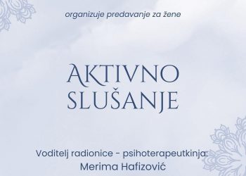 Predavanje za žene na temu “Aktivno slušanje” u Stocu