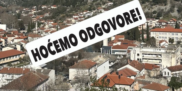 Građani Stoca najavili protest: Privremena blokada saobraćaja 27. juna