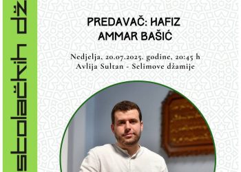 Tribina hafiza Ammara Bašića u okviru manifestacije “Dani stolačkih džamija”