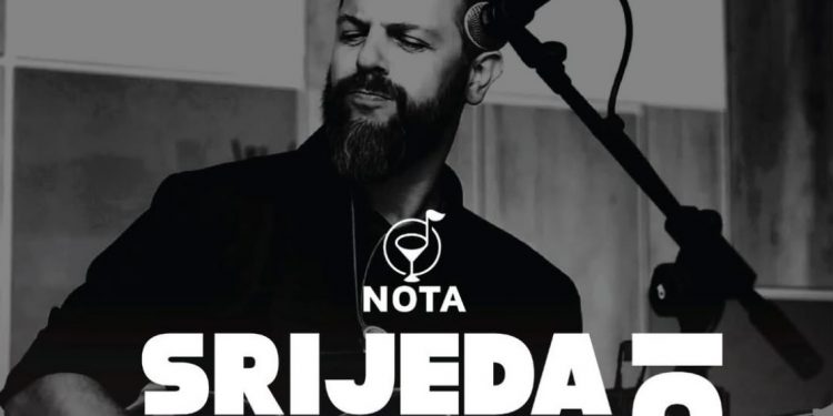 Ljetna noć ispunjena muzikom i emocijama – Adi Šarenac uživo u Caffe Pizzeriji Nota!